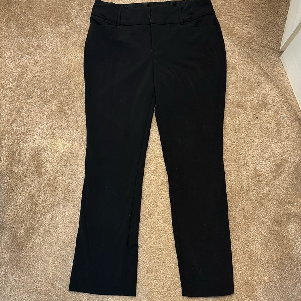 Nine West black dress/work pants 10 bootcut